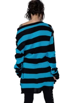 Heartless Oriana - Neulepaita, black/blue