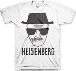 Heisenberg Sketch - T-paita, valkoinen