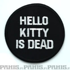 Hello Kitty is dead - kangasmerkki
