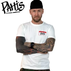 Hello, My Name is Pahis T-paita, valkoinen
