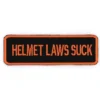 Helmet laws suck - Kangasmerkki