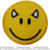 Hornedhappy face - kangasmerkki