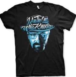 I am the one who knocks T-Paita, musta