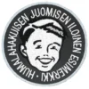 Iloinen esimerkki - haalarimerkki