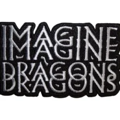 Imagine Dragons Double Logo - Kangasmerkki