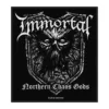 Immortal Northern Chaos Gods - Kangasmerkki