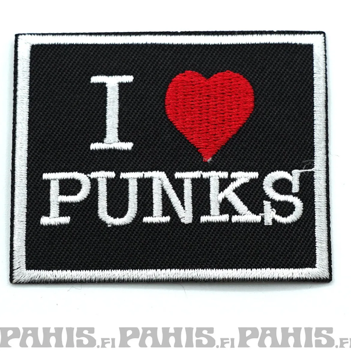 I <3 Punks - kangasmerkki