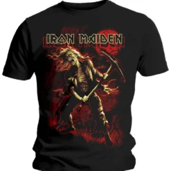 Iron Maiden Benjamin Breeg Red Graphic - T-paita