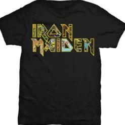 Iron Maiden Eddie Logo- T-paita