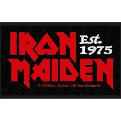 Iron Maiden: Est. 1975 - Kangasmerkki