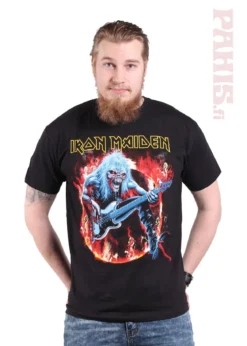 Iron Maiden Fear Live Flames - T-paita