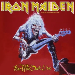 Iron Maiden Fear Of The Dark Live - Kangasmerkki