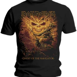 Iron Maiden Ghost of the Navigator - T-paita