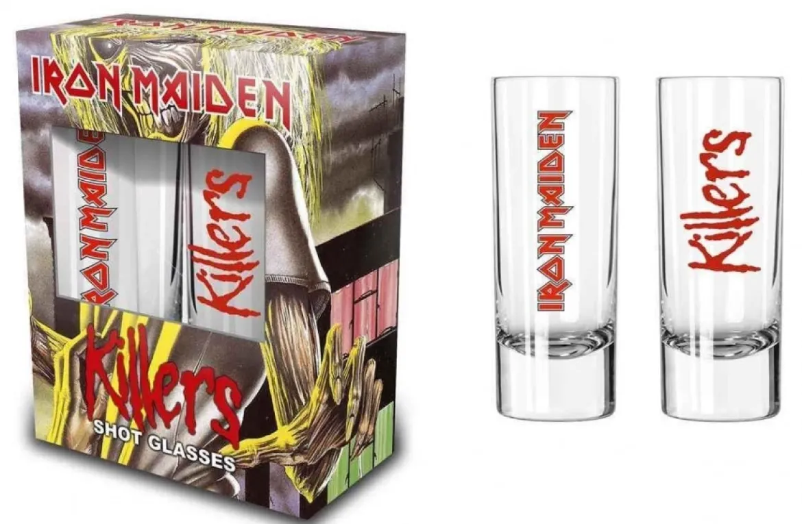 Iron Maiden: Killers - Shottilasit 2kpl