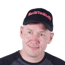 Iron Maiden logo - Lippis, musta