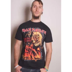 Iron Maiden Number of the beast Graphic - T-paita