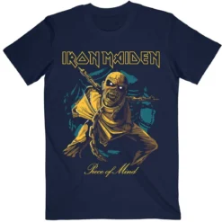 Iron Maiden: Piece of Mind Gold Eddie - T-paita