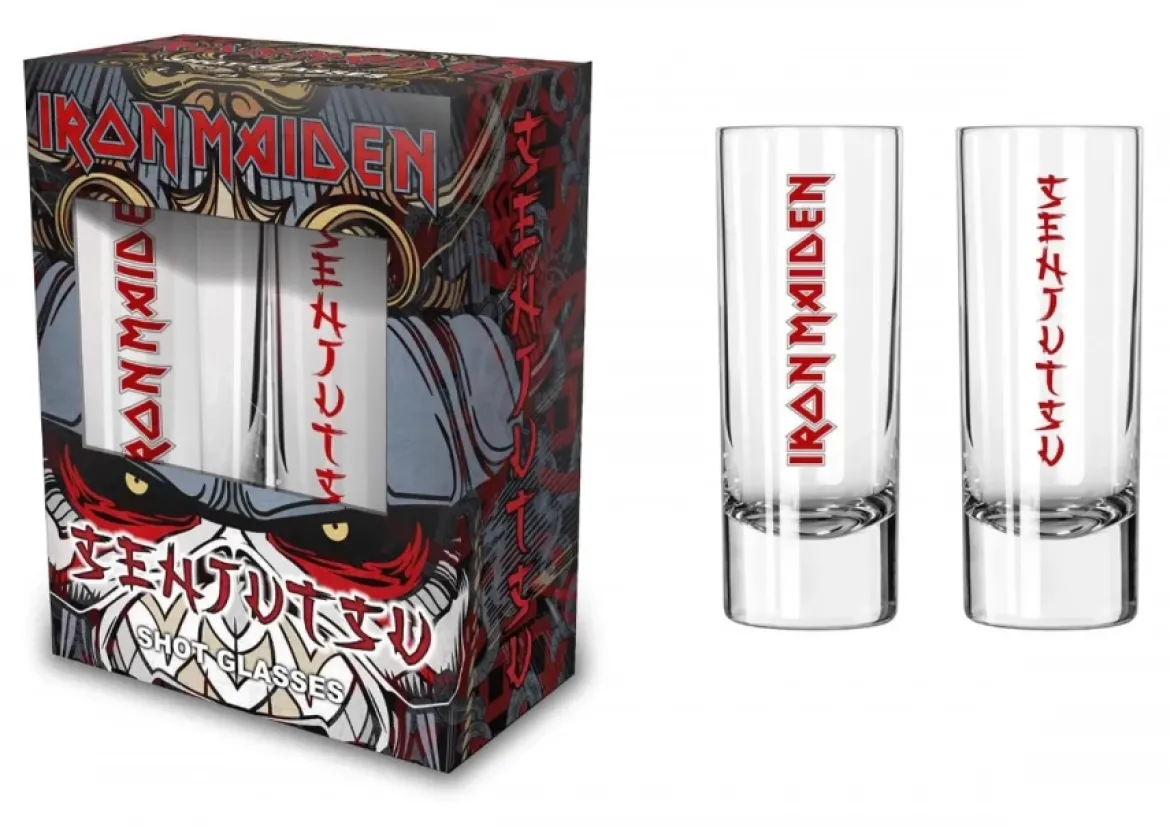 Iron Maiden: Senjutsu - Shottilasit 2kpl