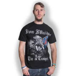 Iron Maiden Sketched Trooper T-Paita