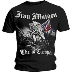 Iron Maiden Sketched Trooper T-Paita