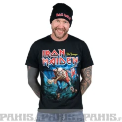 Iron Maiden: Trooper Eddie Large Eyes - T-paita