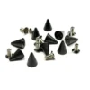 Irtoniitti Small - kartio, ruuvilla 10 kpl, black