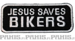 Jesus Saves Bikers - Kangasmerkki