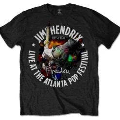 Jimi Hendrix Atlanta Pop Festival 1970 - T-paita