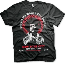 Jimi Hendrix Live In New York - T-paita