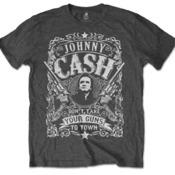 Johnny Cash Don't take your guns to town -T-paita