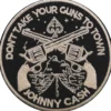 Johnny Cash Don't Take Your Guns - Kangasmerkki