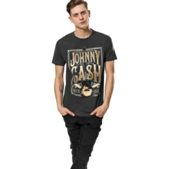 Johnny Cash Man In Black - T-paita