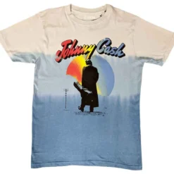 Johnny Cash Walking Guitar - T-paita