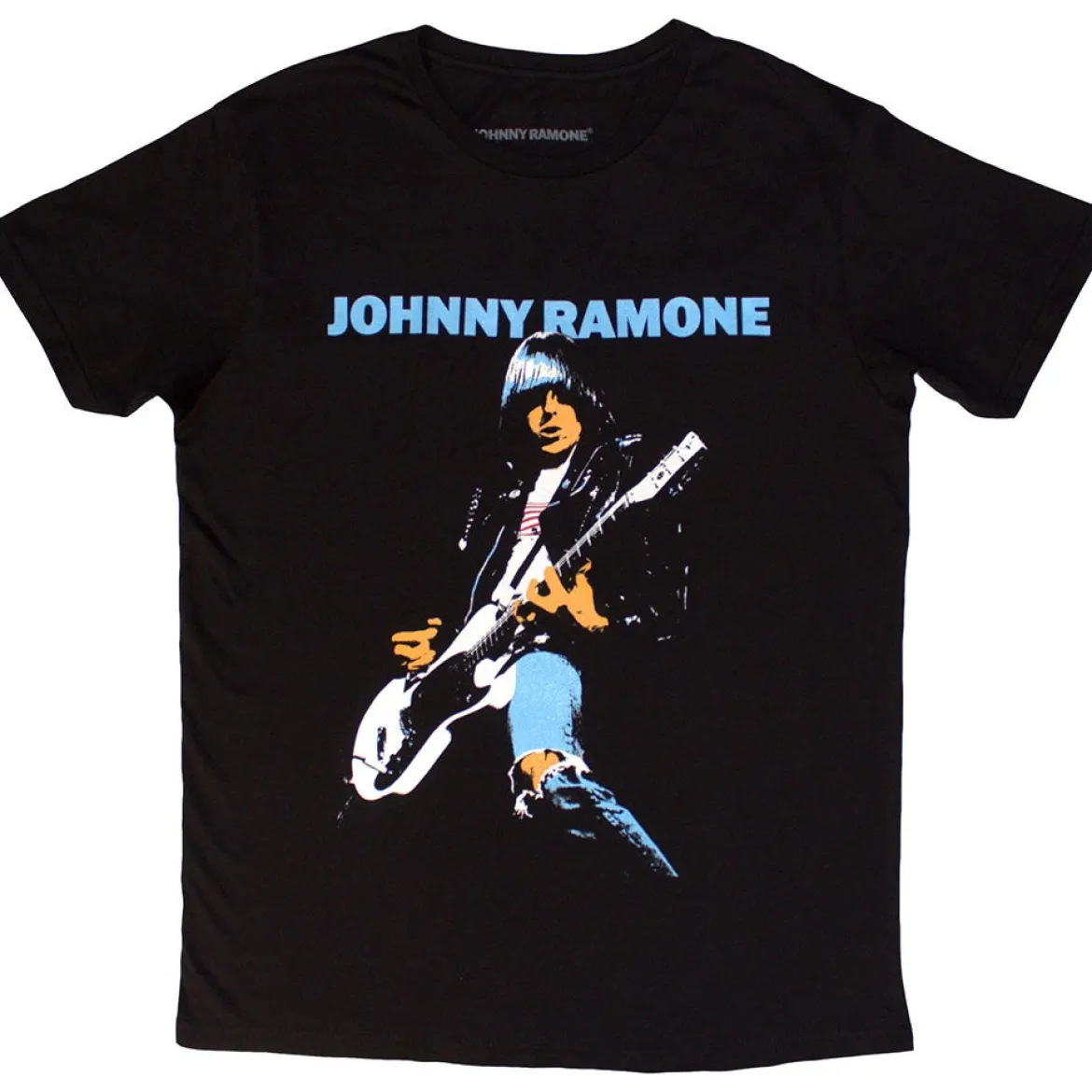 Johnny Ramone: Ripped Denim - T-paita