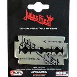 Judas Priest: British Steel Razor Blade - Pinssi