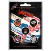 Judas Priest Turbo - Pinssi setti 5kpl