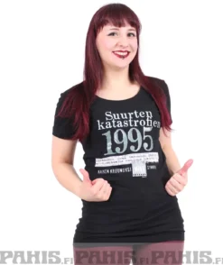 Katastrofi 1995 Lady Fit T-paita
