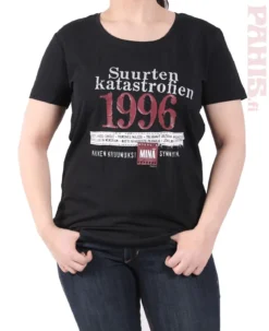 Katastrofi 1996 Lady Fit T-paita