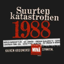 Katastrofi 1988 Lady Fit T-paita