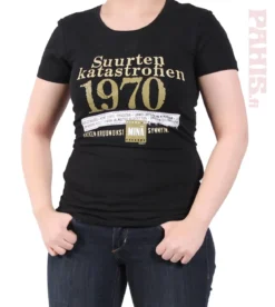 Katastrofi 1970 Lady Fit T-paita