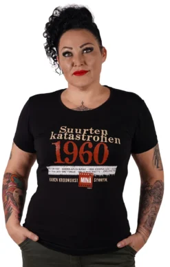 Katastrofi 1960 Lady Fit T-paita