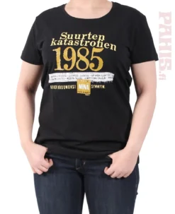 Katastrofi 1985 Lady Fit T-paita