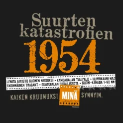 Katastrofi 1954 Lady Fit T-paita