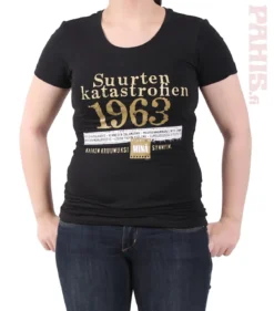 Katastrofi 1963 Lady Fit T-paita