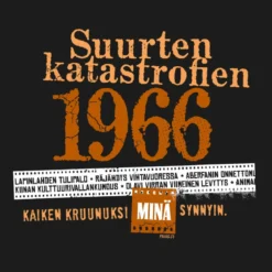 Katastrofi 1966 Lady Fit T-paita