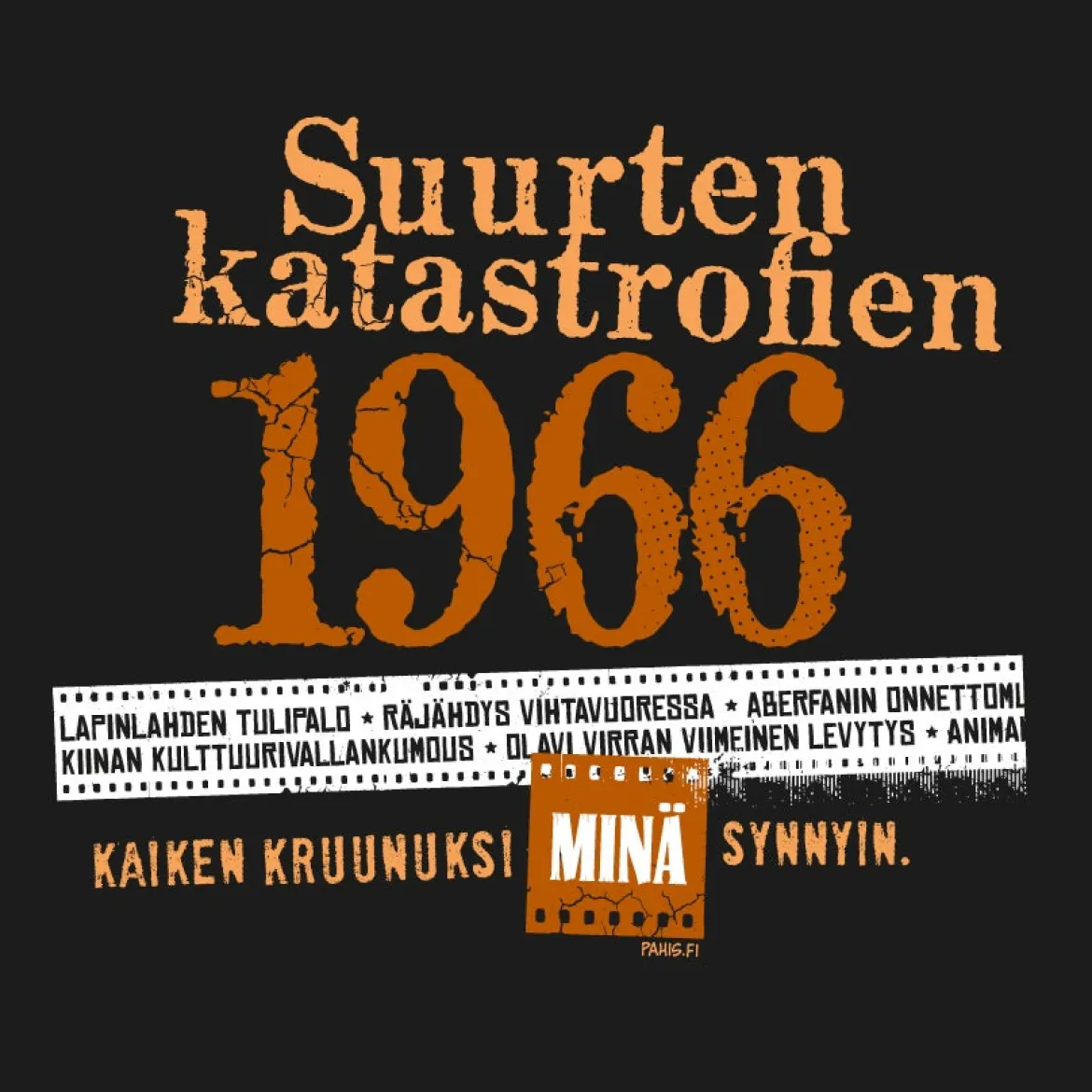 Katastrofi 1966 Lady Fit T-paita