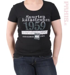 Katastrofi 1959 Lady Fit T-paita