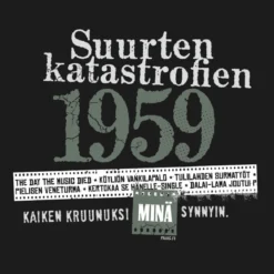 Katastrofi 1959 Lady Fit T-paita