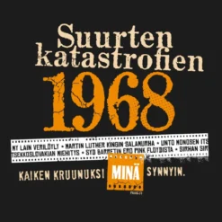 Katastrofi 1968 Lady Fit T-paita