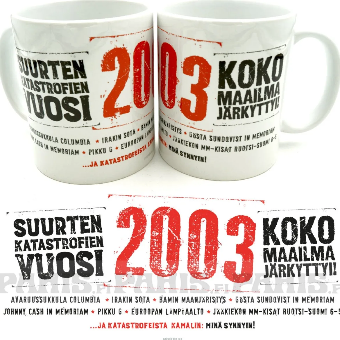 Katastrofi 2003 - Muki